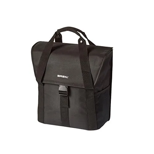 Basil 17656 Single Bicycle Bag Go Solid Black