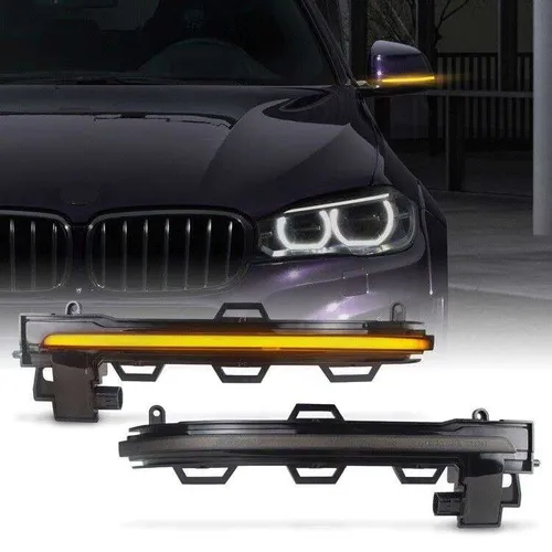 Led Blinker Aussenspiegel passend für BMW X3 F25|X4 F26|X5 F15|X6 F16|SCHWARZ