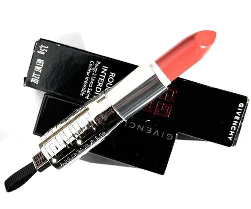 Givenchy Rouge Interdit Satin Lipstick Irresistible Color 16 Wanted Coral 3,5g