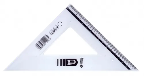 Ekierka 45  25 cm PRATEL ME103-00 PRATEL 5903273511035