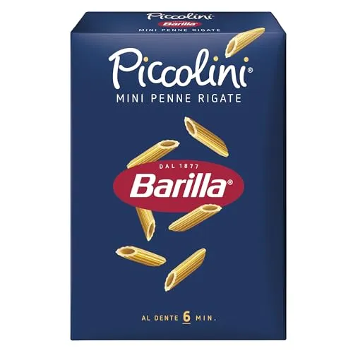 Produktbild Barilla Pasta Piccolini Mini Penne Rigate, 500g