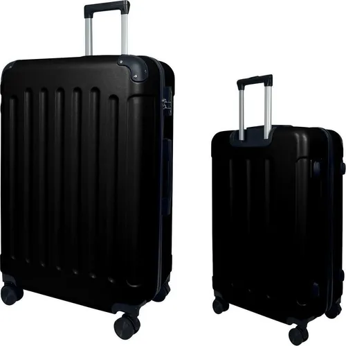 Reisetasche Koffer ABSTasche Trolley L (65cm) - Koffer aus ABS mit 360° Rollen-System, starkem Tragegriff und integriertem Zahlenschloss. Ideal für sicheres und komfortables Reisen.