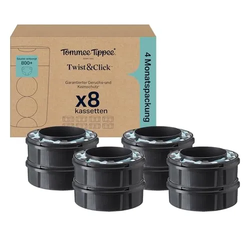 Tommee Tippee Twist & Click Nachfüllkassetten 8er-Pack