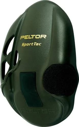 3M Peltor SportTac Ersatzschale grün 210100GN - Hochwertige Kapselschalen für SportTac Gehörschutz, ideal für den Jagdsport und maximalen Tragekomfort