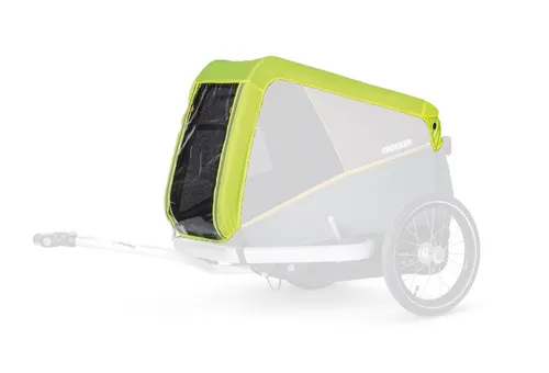 Croozer Dog Bruuno (122200520) - Fahrradanhänger für Hunde, sicher und komfortabel mit viel Platz für Ihren Vierbeiner auf Ausflügen.