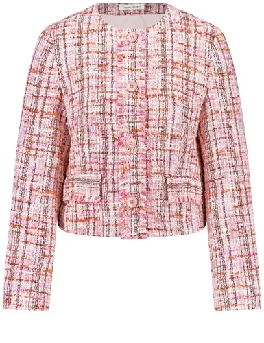 GERRY WEBER Blazer Langarm für Damen - Eleganter Damenblazer von GERRY WEBER, ideal für jeden Anlass. Der vielseitige Schnitt sorgt für eine perfekte Passform und angenehmen Tragekomfort.