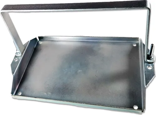 Impulse Innovation BH-02 Batteriehalterung aus verzinktem Stahl - Universelle Batteriehalterung aus robustem, korrosionsbeständigem Stahl. Ideal für Fahrzeug-, Bootsbau und mehr. Mit massivem Haltebügel für sichere Montage und zuverlässige Stabilität.
