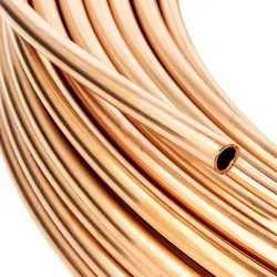Tecuro - Kupferrohr, Weich R220, Ral-dvgw, Ø 6 X 1,0 Mm, Meterware Als Ring Gewickelt, Nach En 1057, Dvgw