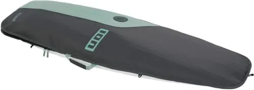 ION CORE STUBBY SURF Boardbag 2025 - Jet Black 5'2 - Surf Bags und Zubehör, minimalistisch und leicht für sicheres Reisen mit 5mm Polsterung und 100% recyceltem Material, schützt Boards vor Kratzern und hält Wachs von Autositzen fern.