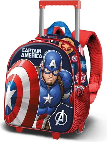 MARVEL Kinderrucksack Captain America Patriot-Small 3D von Karactermania