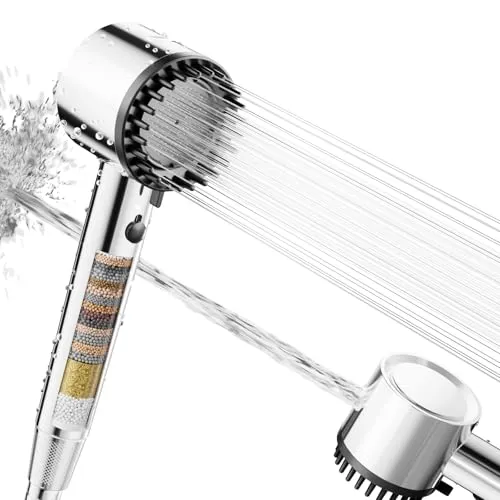 Cobbe Hochdruck Duschkopf mit 20-stufigem Filter
