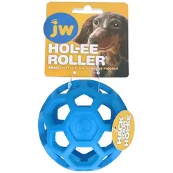 JW Pet Tierball Hundespielzeug Hol-ee Roller blau blau Ø 9 cm