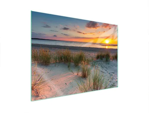 Glasschutzplatte Für Herd 70X52 Beach