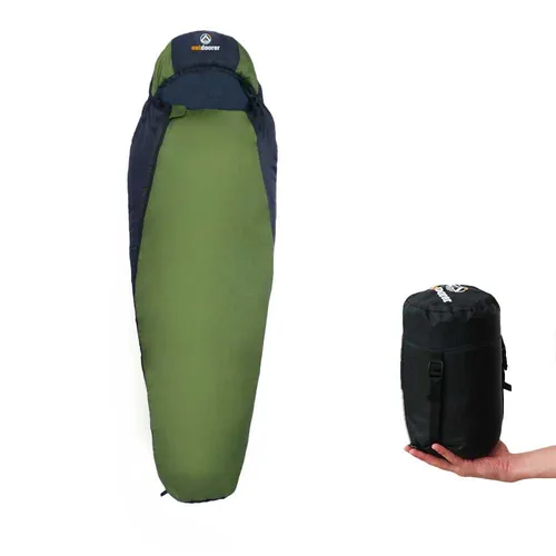 Leichtschlafsack Trek Night – Trekking Schlafsack leicht & warm – Packmaß klein