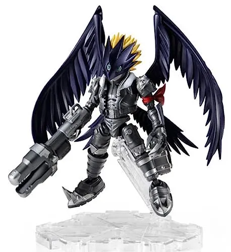 Digimon Tamers NXEDGE STYLE Actionfigur Beelzemon: Blastmode 9 cm - Spielfiguren - Detailreiche und voll bewegliche Actionfigur von Beelzemon: Blastmode mit Blaster und vier riesigen Flügelteilen für dramatische Szenen.