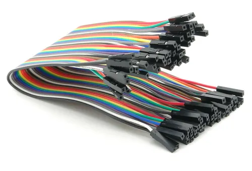 40pin Jumper / Dupont Kabel Female Female trennbar - Länge: 0,50 m