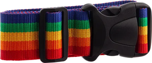 Franky Koffergurt KG5SP Gepäckgurt red multicolor