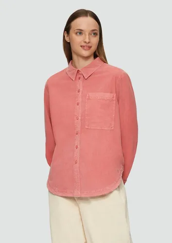 s.Oliver Hemdbluse aus Feincord Papaya 46 von s.Oliver