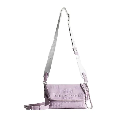 Desigual Damen Bols_ Tris Tras Venec Across Body Bag, Rot, Einheitsgröße EU