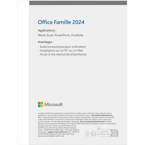Produktbild Microsoft Office Home 2024