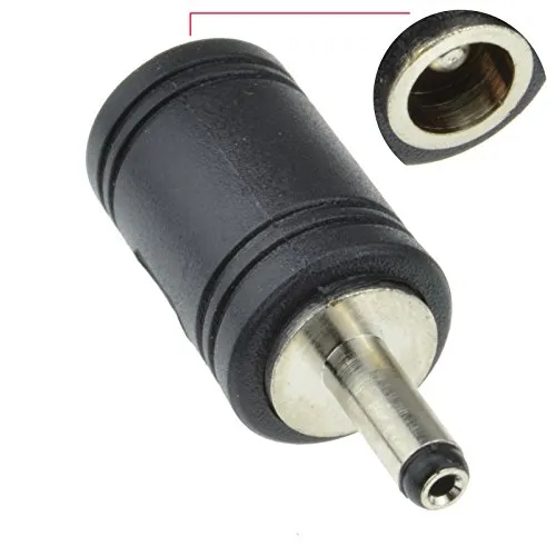 DC Klinkenstecker Stecker Konverter 5,5 x 2,5 mm DC Bei Leine Buchse Zum 3,5 mm x 1.3mm [5,5x2,5mm to 3,5x1,3mm]