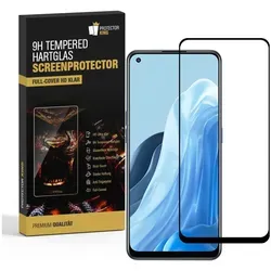 2x 9H Hartglas für Oppo Find X5 Lite FULL COVER Displayschutz Panzerfolie Schutzfolie Panzerglas Schutzglas Displayglas Tempered Glasfolie Sicherheitsglas Echtglas