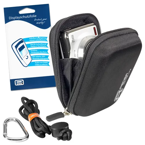 Kameratasche + Folie für Sony HX99 RX100 Alpha 5000, Aberg Best 21, Ixus 275 285