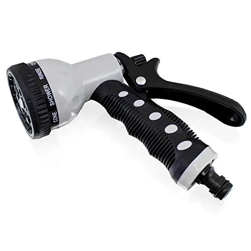 Bituxx 9in1 Multi Bewässerungspistole Schlauchpistole Gartenbrause Handbrause Schlauchbrause Sprühpistole Wasserspritze