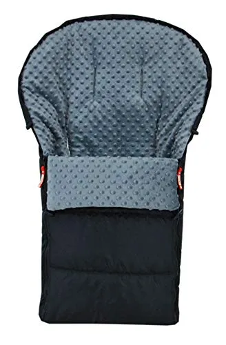 BABYLUX Fußsack 90cm MINKY für Kinderwagen und Babyschale
