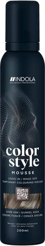 Indola Color Style Mousse 200 ml Dunkel Asch Haarfarbe