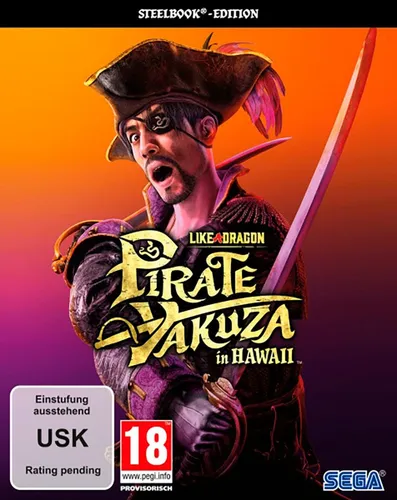 Like a Dragon Pirate Yakuza in Hawaii - Steelbook Edition (PC-KEY) - Erlebe ein aufregendes Piratenabenteuer mit Goro Majima, dem Ex-Yakuza, und seiner Crew. Steelbook Edition mit exklusivem Poster und Download des Spiels!