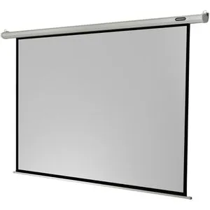 Celexon Motor Economy 1090072 Motorleinwand 170 x 128cm - Beamer-Leinwand mit extra leisem Motor, ideal für Heimkino und Präsentationen, stufenlos arretierbar für verschiedene Formate.