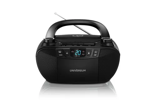 UNIVERSUM* BB 200 CD-Player - Multifunktionales Radio mit AM/FM, Kassettenspieler und Kopfhöreranschluss, ideal für Musikliebhaber und einfach zu bedienen.