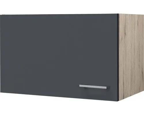 Flex Well Hängeschrank Tiago 60 x 32 x 32 cm - Küchenschrank in basaltgrau matt, ideal für platzsparende Aufbewahrung und modernes Design in Ihrer Küche.