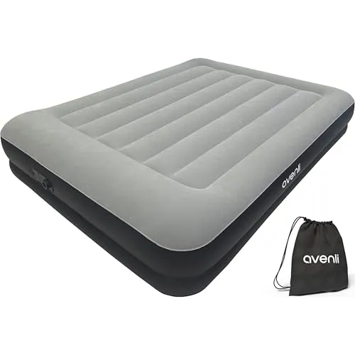 AVENLI selbstaufblasende Luftmatratze Queen-Size 203x152x36 cm für 2 Personen