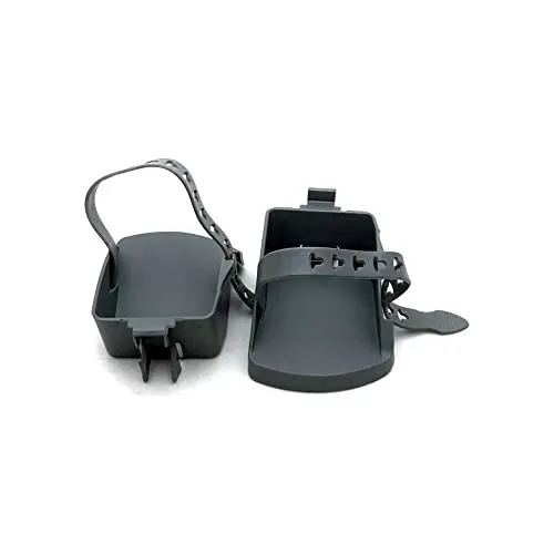 POLISPORT 8632900023 - Ersatz-Fußstütze + Gurte für Stuhlmodell BILBY JUNIOR in Anthrazitfarbe