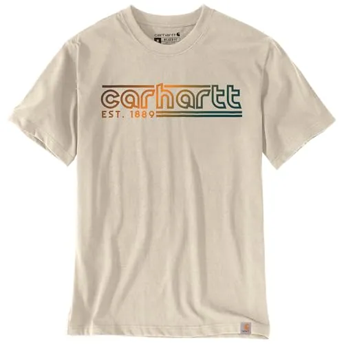 Carhartt S/S Logo Graphic T-Shirt 106538 in beige von Carhartt