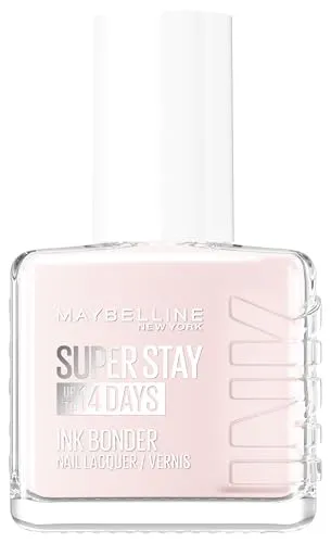 Maybelline New York Super Stay Ink Bonder Nagellack 113 Barely Sheer – langanhaltender Nagellack für starke Nägel und intensive Farbe, 12.3 ml