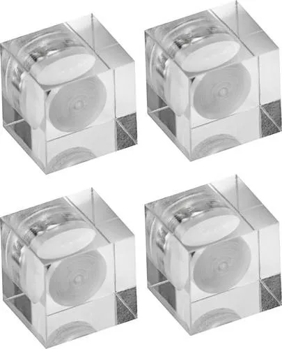 Maul Neodym Magnet (L x B x H) 1.5 x 1.5 x 1.5cm Würfel Glasklar 4 St. 6168105