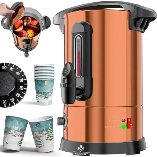 KESSER® Glühweinkessel 6,8L Edelstahl