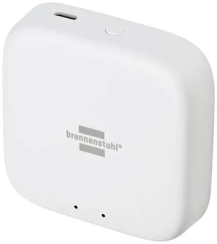 Brennenstuhl Connect Zigbee Gateway GWY CZ 01 - Smart Gateway mit 100 m Reichweite, ideal für Ihr Smart Home System