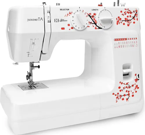 Retoo Nähmaschine für Anfänger mit verschiedenen Stichmustern - Nähmaschinen für Anfänger: Vielseitige Nähmaschine mit freiem Arm, umfangreichem Zubehörset und individuellen Einstellmöglichkeiten für kreative Nähprojekte.