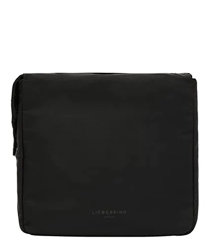 Liebeskind Berlin Switch Bag Zip M NOOS Nylon black - Umhängetasche aus strapazierfähigem Nylon, ideal für den täglichen Gebrauch mit stilvollem Design und praktischen Fächern.