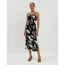 someday Damen Maxikleid | QUALEZA floral in Black, Größe 40