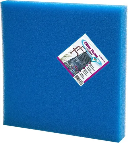 VijverTechniek (VT) Velda (VT) Schaumstoff für Teichfilter 50x50x5 cm Blau