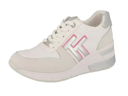 Tom Tailor Schnürhalbschuhe für Damen - Weiß - 42 - Stylische Sneaker für Damen aus hochwertigem Kunstleder mit Memory-Effekt Innensohle für höchsten Tragekomfort. Ideal für jeden Anlass!