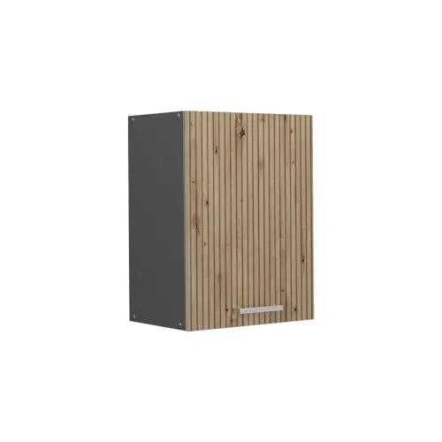 Vicco Hängeschrank R-Line, Artisan-Eiche/Anthrazit, 45 cm in braun von Vicco