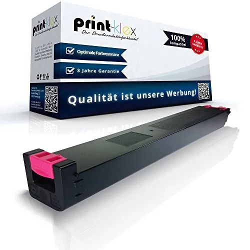 Print-Klex Tonerkartusche Magenta MX-31GTMA kompatibel für Sharp - 15.000 Seiten Sharp MX2301N MX2600N MX3100N MX4100 MX4100N MX4101N MX5000N MX5000 Series MX5001N MX5100N MX31 MX 31 MX 31GT MA MX31G
