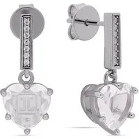 JETTE Ohrstecker DIAMOND 89221835 925er Silber, recycelt in silber von JETTE