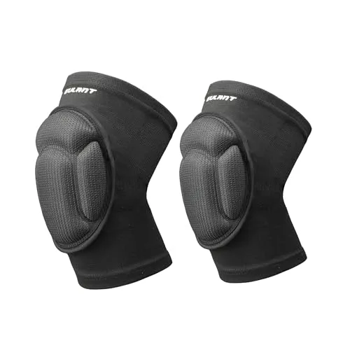 EULANT Knieschoner Volleyball, Knieschützer Arbeiten für Damen Herren, Dicker Schwamm Knieprotektoren für MTB Basketball Fußball Skaten Kampfsport MMA Tanzen Garten Wandern Airsoft Torwart,L